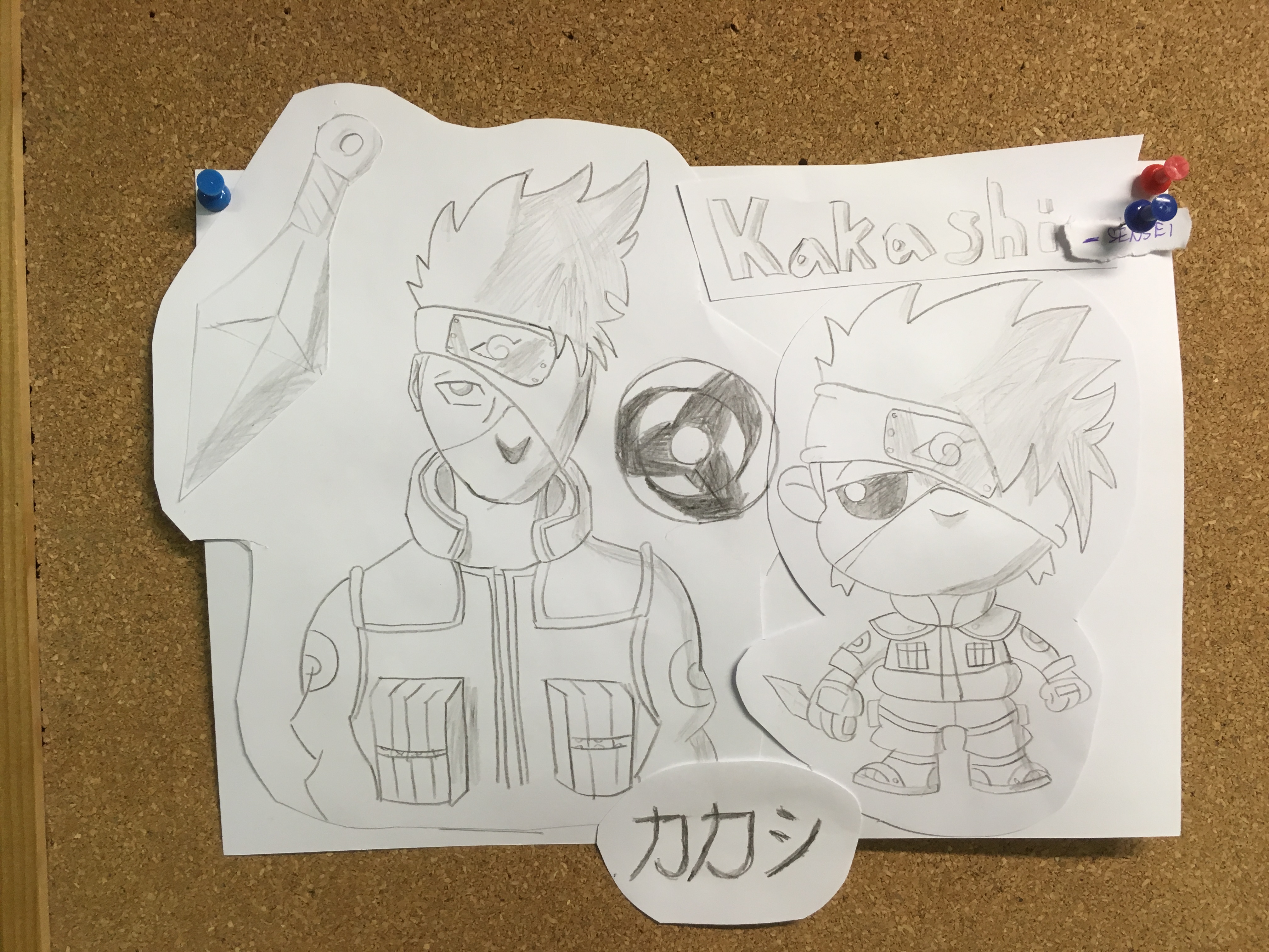 Matouš Topor - Kakashi a chibi kakashi